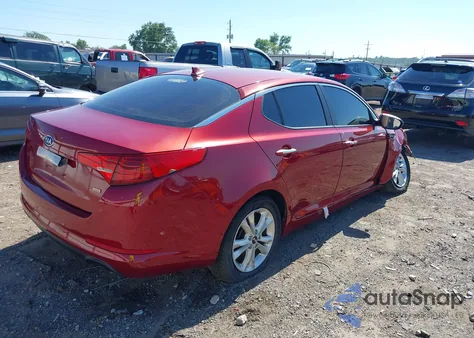 2011 Kia Optima Ex z USA, uszkodzony, nr VIN KNAGN4A72B5064465